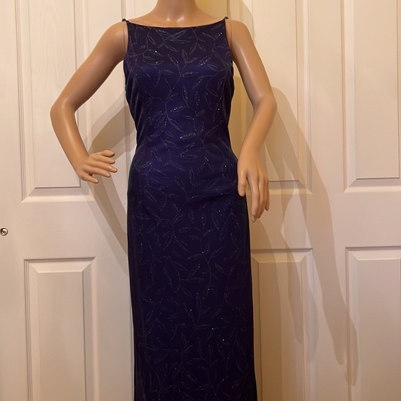 Jessica mcClintock evening/prom/bridesmaid dress SZ 7/8 - Picture 3 of 7